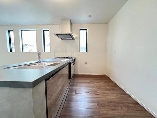 料理の時間が楽しくなるキッチンスペースです。