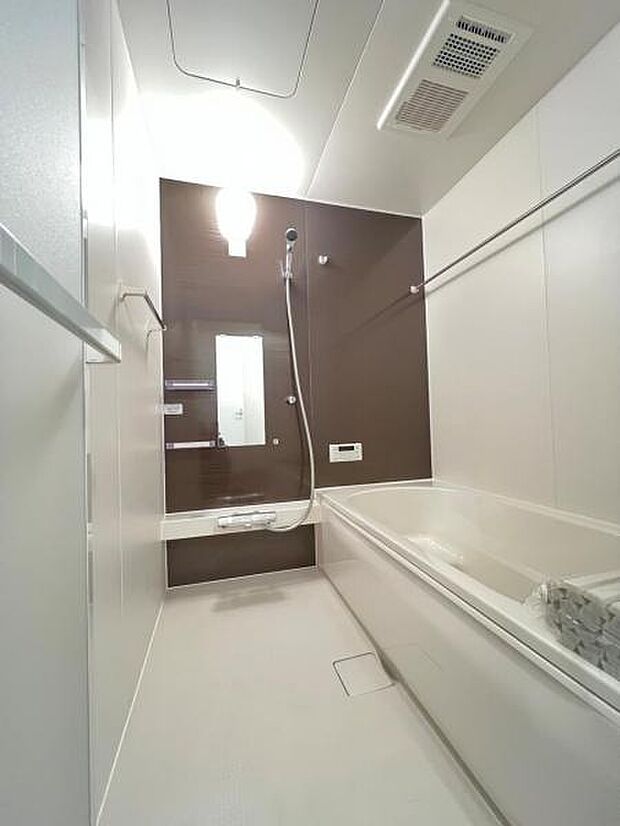 お風呂でほっとひといき。1日の疲れを癒しましょう。