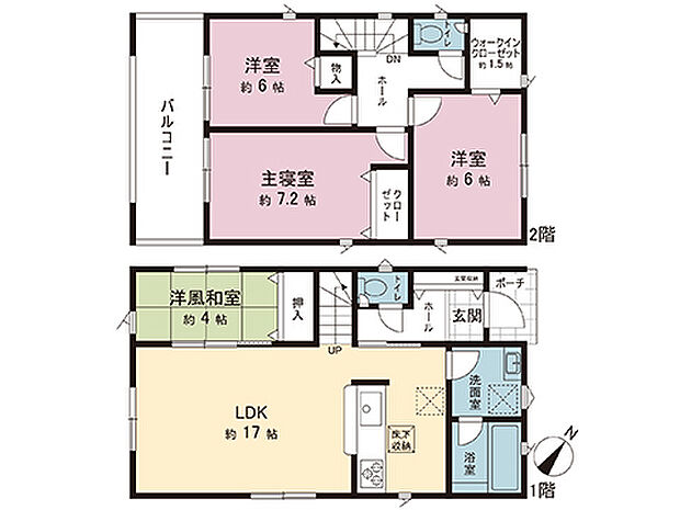間取図です。図面と異なる場合は現況を優先させていただきます。