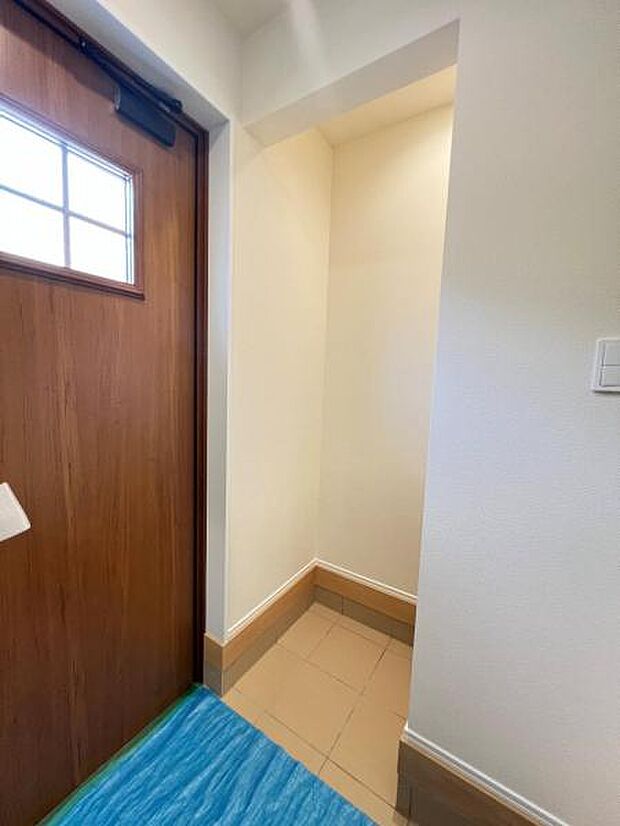 いつも気持ちよくご家族を迎えられる玄関です。