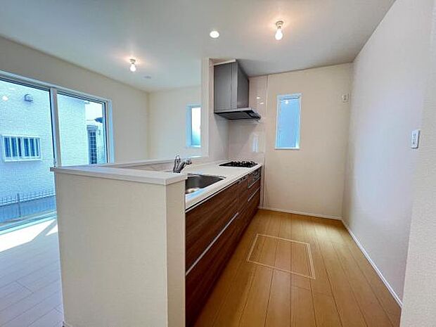 料理の時間が楽しくなるキッチンスペースです。