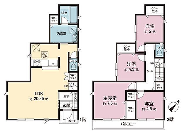 間取図です。図面と異なる場合は現況を優先させていただきます。
