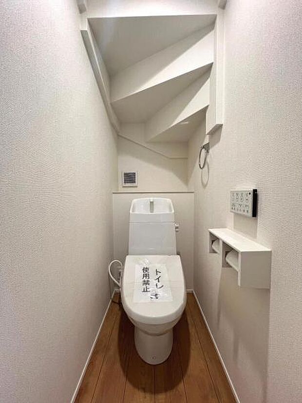 ほっと安らげるトイレ空間です。