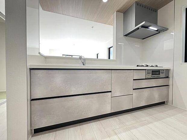 料理の時間が楽しくなるキッチンスペースです。