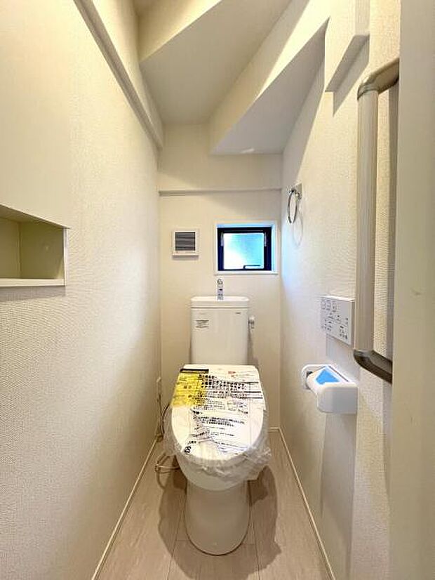 ほっと安らげるトイレ空間です。
