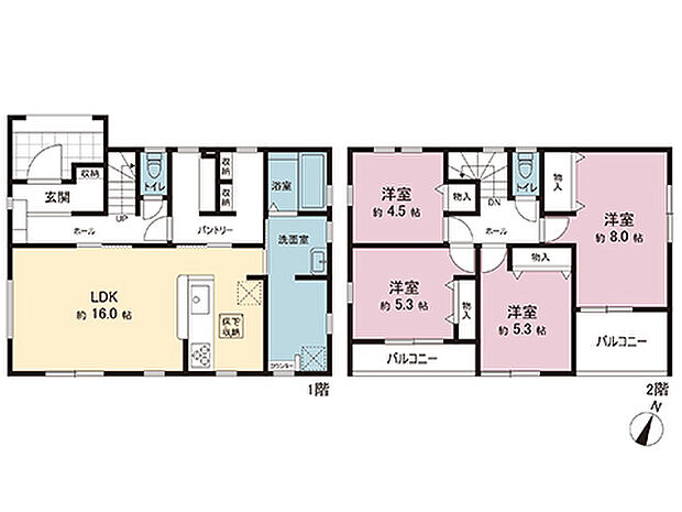 間取図です。図面と異なる場合は現況を優先させていただきます。