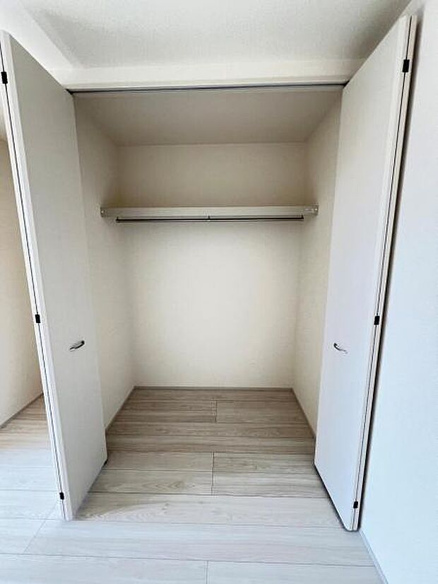 収納豊富な間取りで、室内もスッキリ快適です。