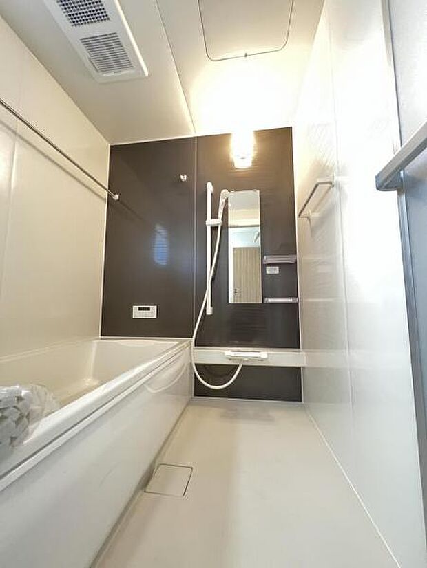 お風呂でほっとひといき。1日の疲れを癒しましょう。