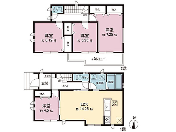 間取図です。図面と異なる場合は現況を優先させていただきます。