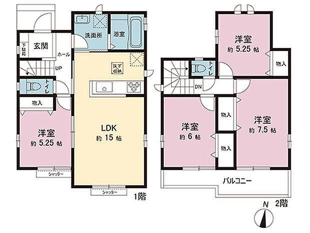 間取図です。図面と異なる場合は現況を優先させていただきます。