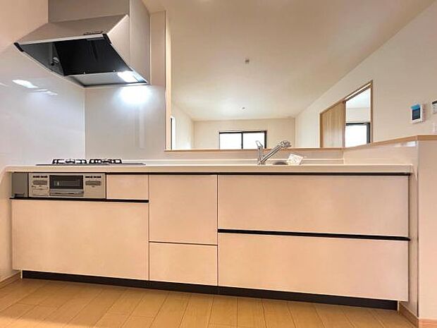 料理の時間が楽しくなるキッチンスペースです。