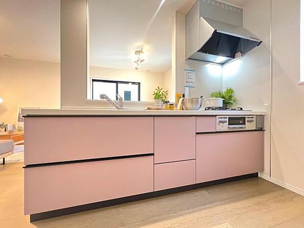 料理の時間が楽しくなるキッチンスペースです。