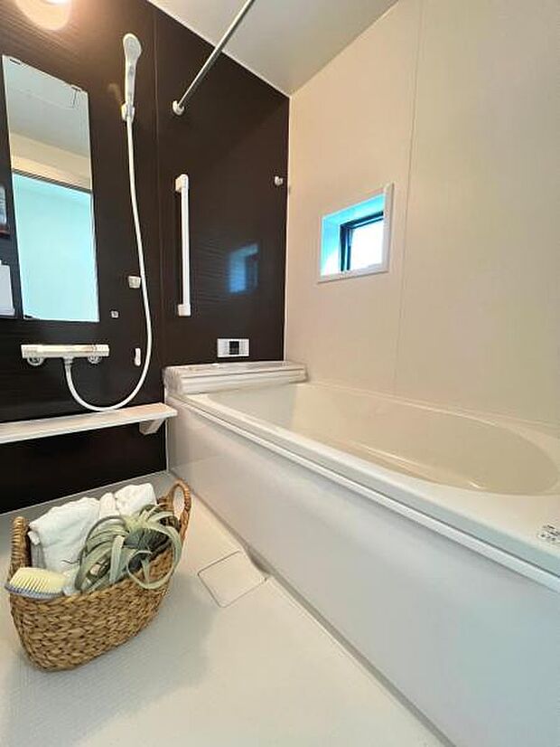 お風呂でほっとひといき。1日の疲れを癒しましょう。