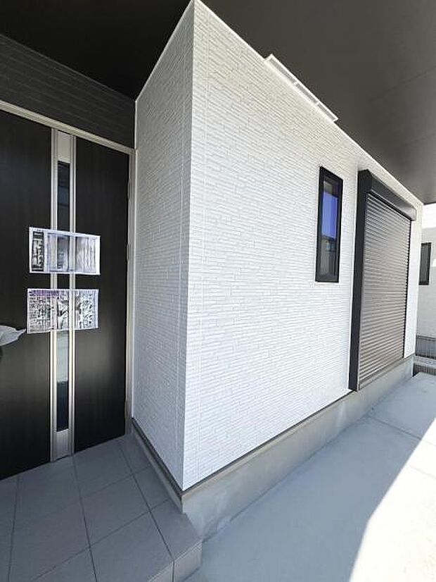 外壁にはサイディング仕様となっております。