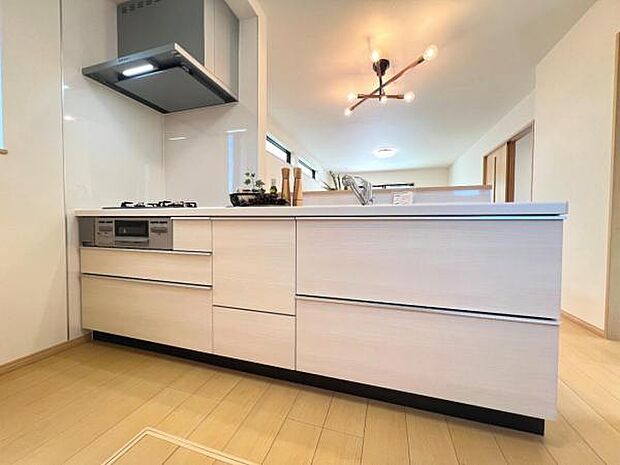 料理の時間が楽しくなるキッチンスペースです。