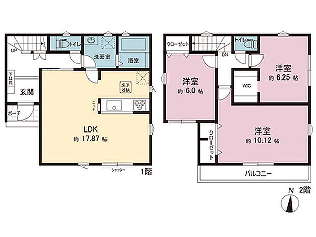 間取図です。図面と異なる場合は現況を優先させていただきます。