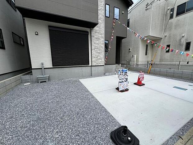 お庭スペースは、ガーデニングやお子様との外遊びなど多彩な用途でお楽しみいただけます。