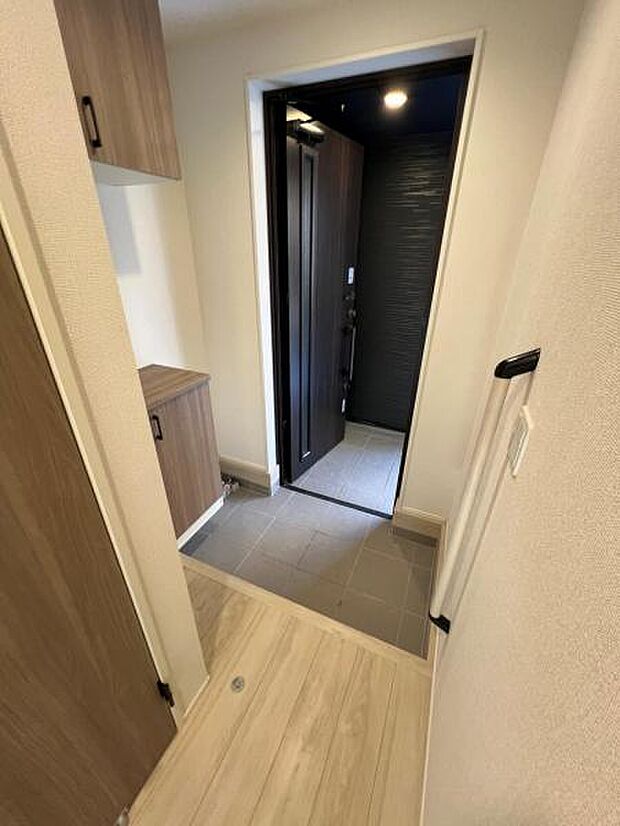 いつも気持ちよくご家族を迎えられる玄関です。