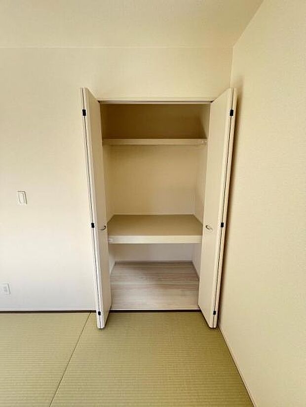 収納豊富な間取りで、室内もスッキリ快適です。