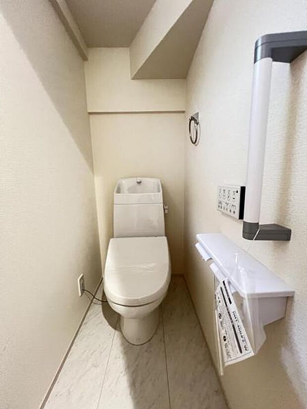 ほっと安らげるトイレ空間です。