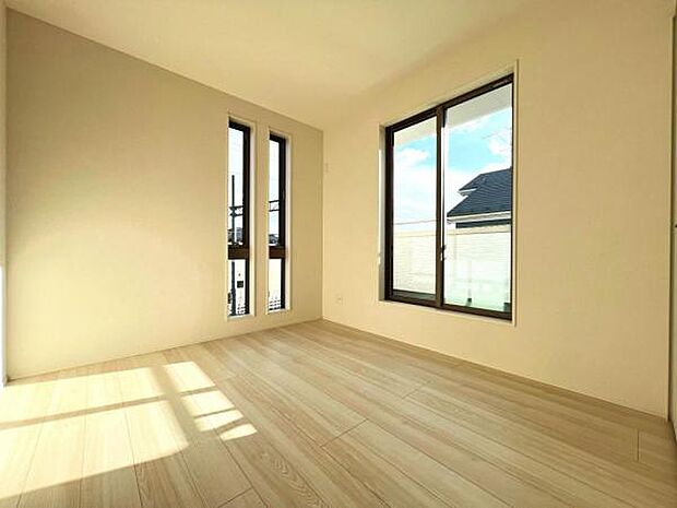 子供部屋にもちょうど良い大きさのお部屋です。