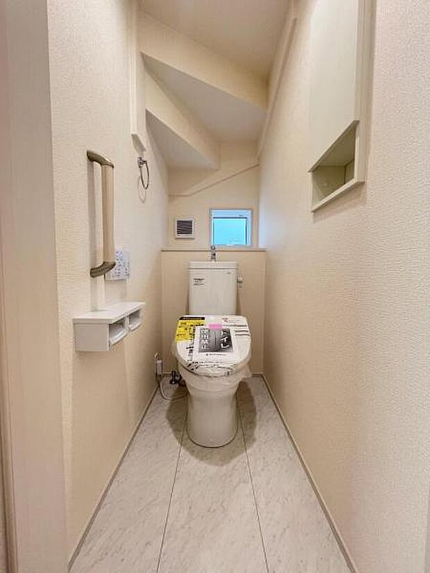 ほっと安らげるトイレ空間です。