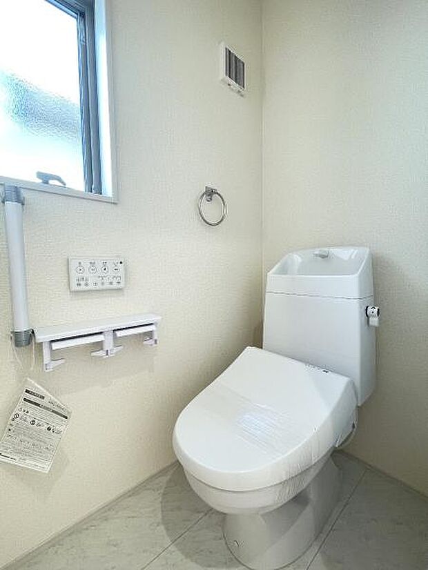 ほっと安らげるトイレ空間です。
