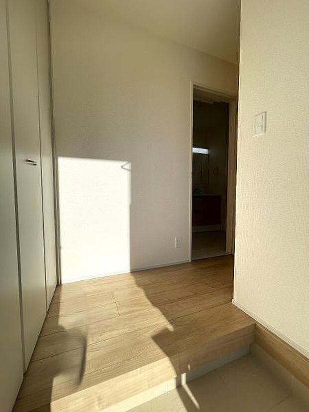 いつも気持ちよくご家族を迎えられる玄関です。