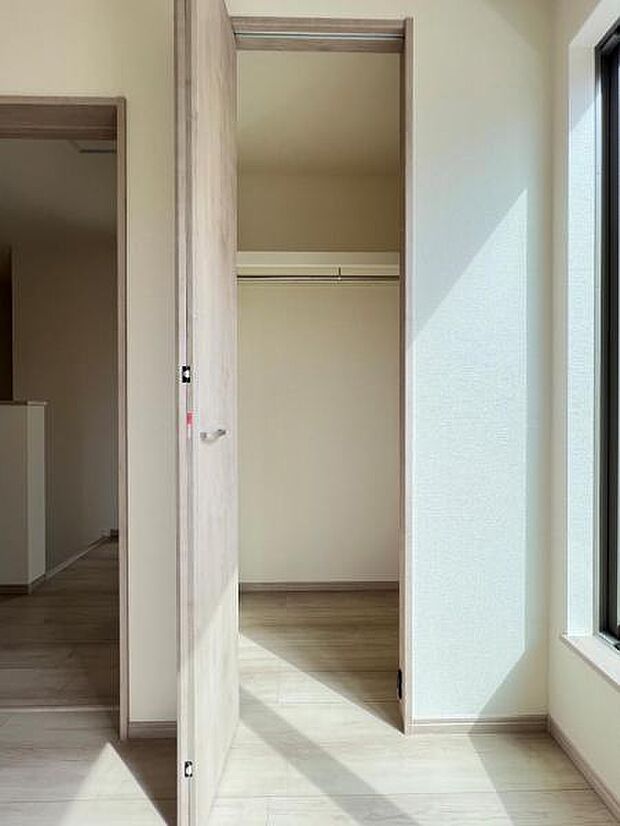 収納豊富な間取りで、室内もスッキリ快適です。