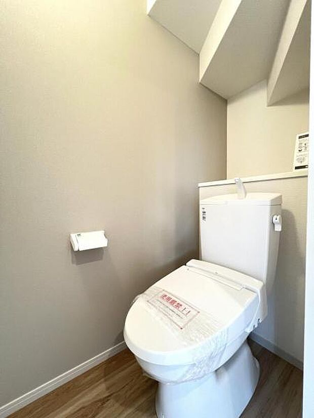 ほっと安らげるトイレ空間です。