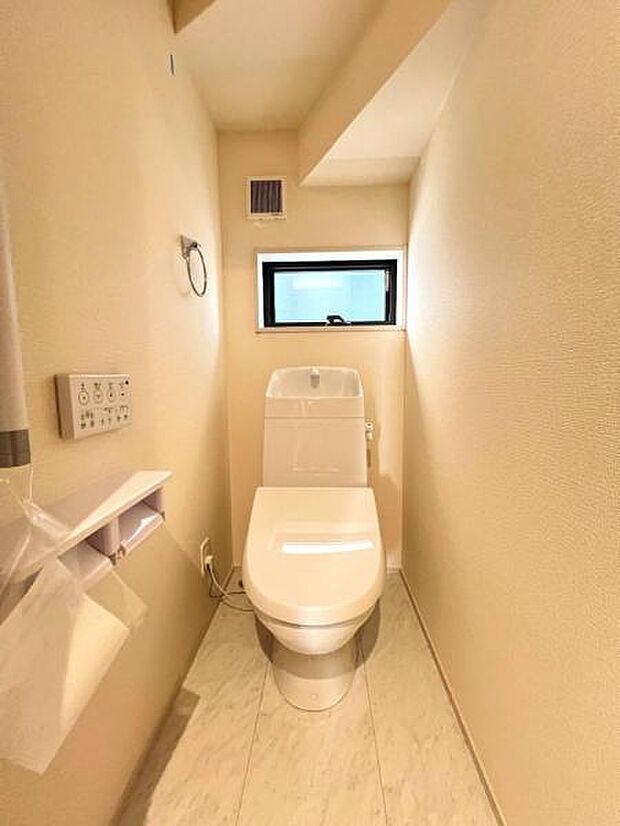 ほっと安らげるトイレ空間です。