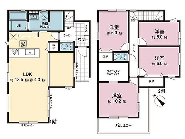 間取図です。図面と異なる場合は現況を優先させていただきます。