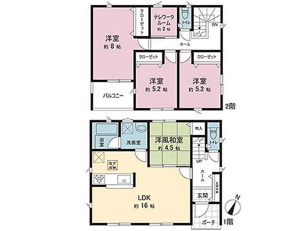 間取図です。図面と異なる場合は現況を優先させていただきます。
