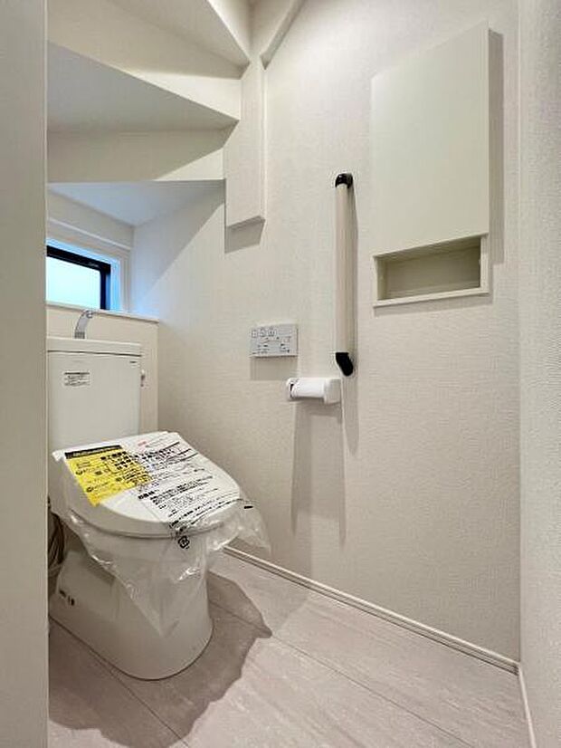 ほっと安らげるトイレ空間です。