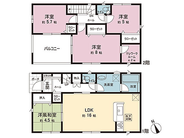 間取図です。図面と異なる場合は現況を優先させていただきます。