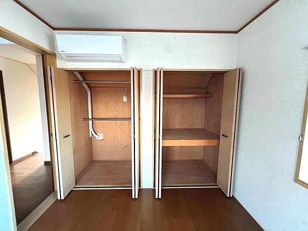 収納豊富な間取りで、室内もスッキリ快適です。