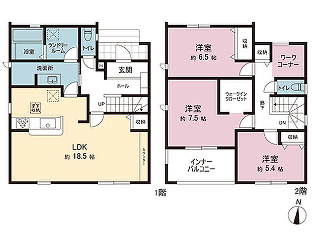 間取図です。図面と異なる場合は現況を優先させていただきます。