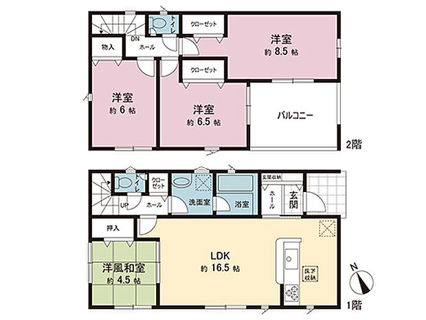 間取図です。図面と異なる場合は現況を優先させていただきます。