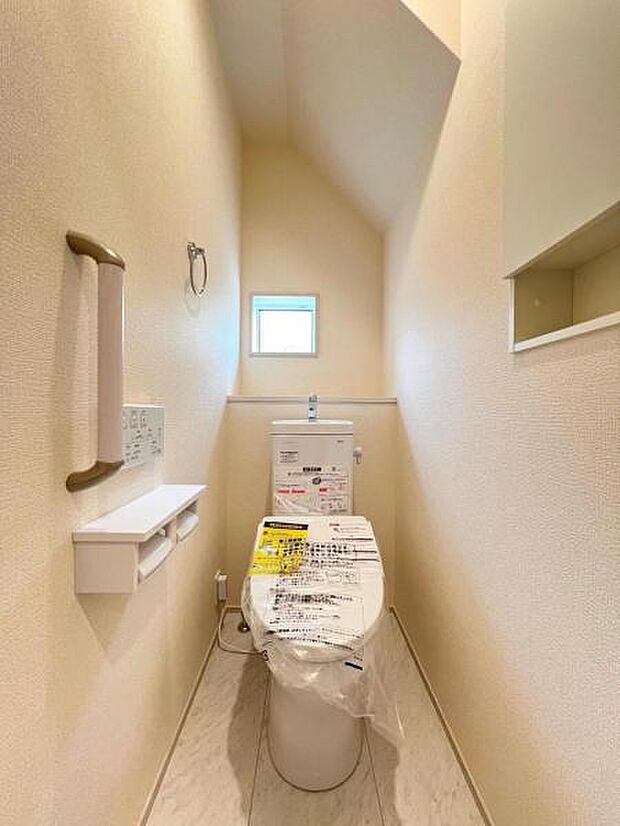 ほっと安らげるトイレ空間です。
