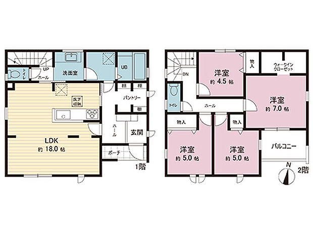 間取図です。図面と異なる場合は現況を優先させていただきます。