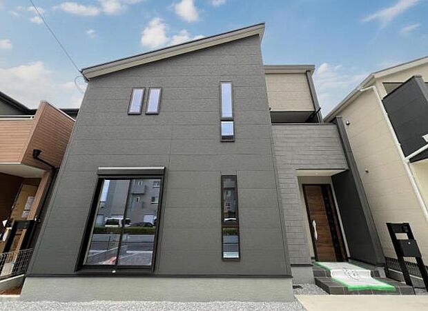 建物完成済・ご家族揃って建物と街並みをご覧いただけます。