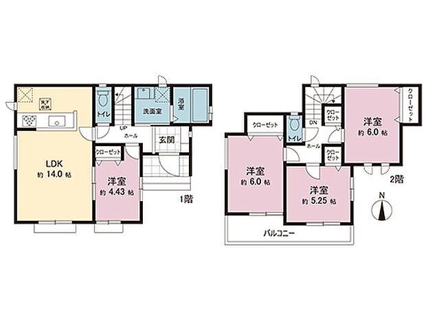 間取図です。図面と異なる場合は現況を優先させていただきます。