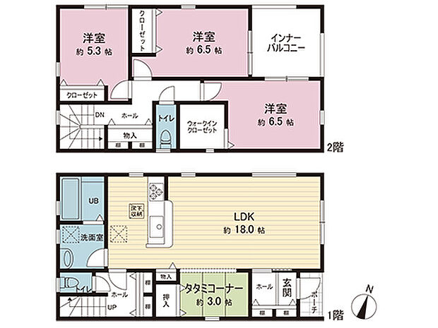 間取図です。図面と異なる場合は現況を優先させていただきます。