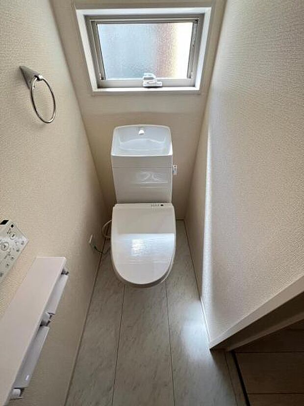 ほっと安らげるトイレ空間です。