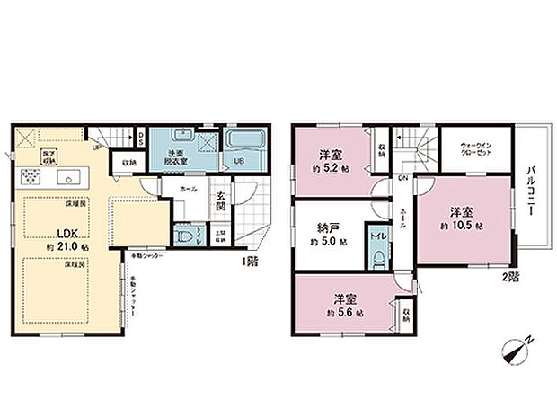 間取図です。図面と異なる場合は現況を優先させていただきます。