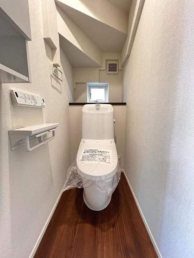 ほっと安らげるトイレ空間です。