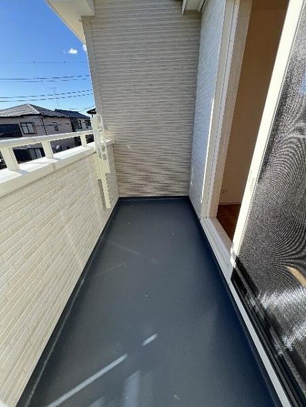 お洗濯ものを気持ち良く太陽の光で干せるのが嬉しいですね。