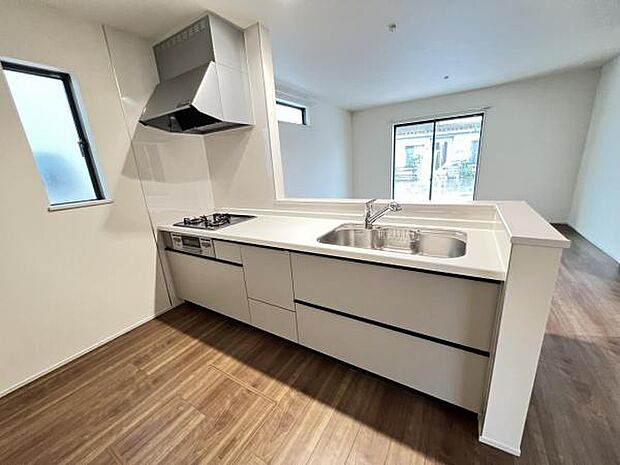 料理の時間が楽しくなるキッチンスペースです。