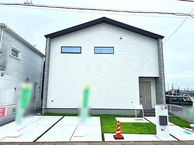 建物完成済・ご家族揃って建物と街並みをご覧いただけます。