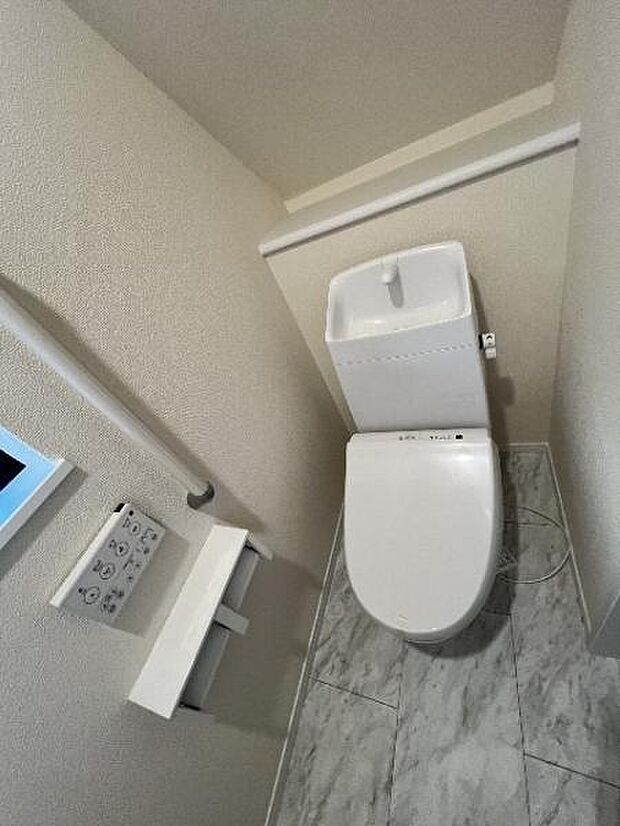 ほっと安らげるトイレ空間です。